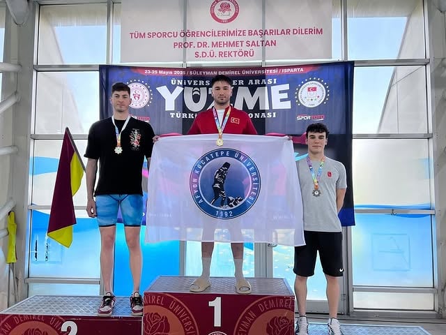 Afyon Kocatepe Üniversitesi Öğrencisi Recep Hazar Kirez Türkiye Şampiyonu Oldu