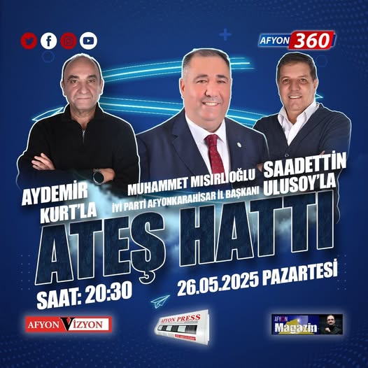 İYİ Parti Afyonkarahisar İl Başkanı Mısırlıoğlu'na Destek Çağrısı