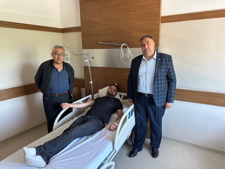 İYİ Parti İl Başkanı Mısırlıoğlu'ndan Geçmiş Olsun Ziyareti