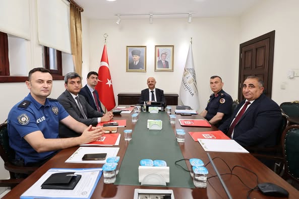 Afyonkarahisar'da Muhtarlık Seçimleri İçin Koordinasyon Toplantısı Düzenlendi