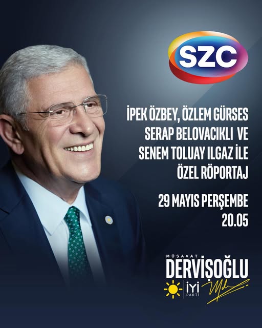 İYİ Parti Afyonkarahisar İl Başkanı Dervişoğlu SZC TV'de