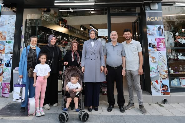 Vali Yiğitbaşı, Yeşil Yol Esnafını Ziyaret Etti