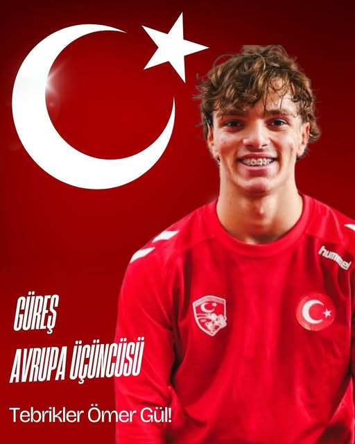 Afyonkarahisar'dan U17 Avrupa Güreş Şampiyonası'nda Bronz Madalya