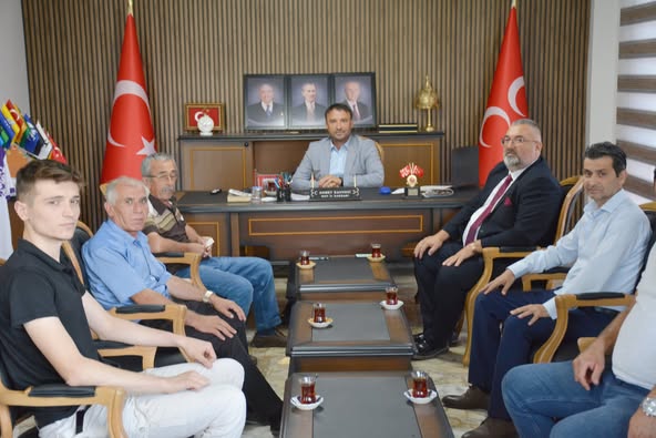Afyonkarahisar MHP'de Dazkırı İlçe Başkanı Atay Ziyareti