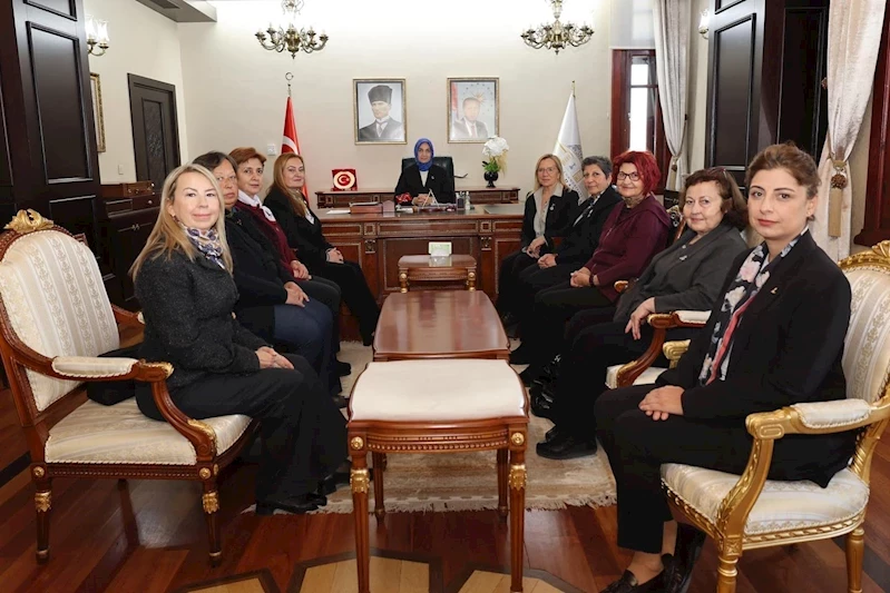 Afyonkarahisar Valisi Yiğitbaşı, Türkiye Üniversiteli Kadınlar Derneği Heyetini Ağırladı