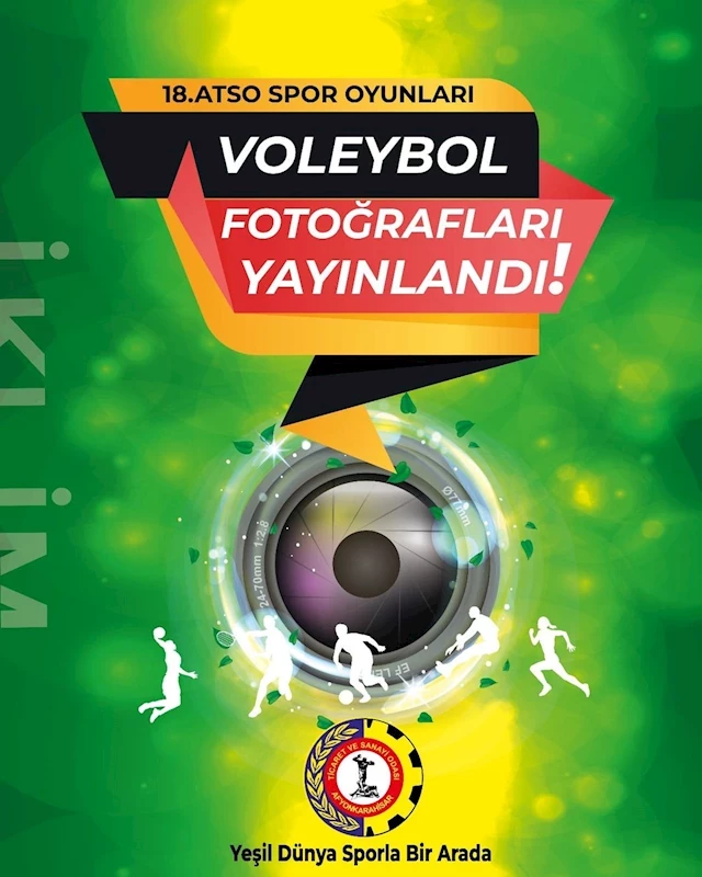 ATSO Spor Oyunları Voleybol Heyecanı