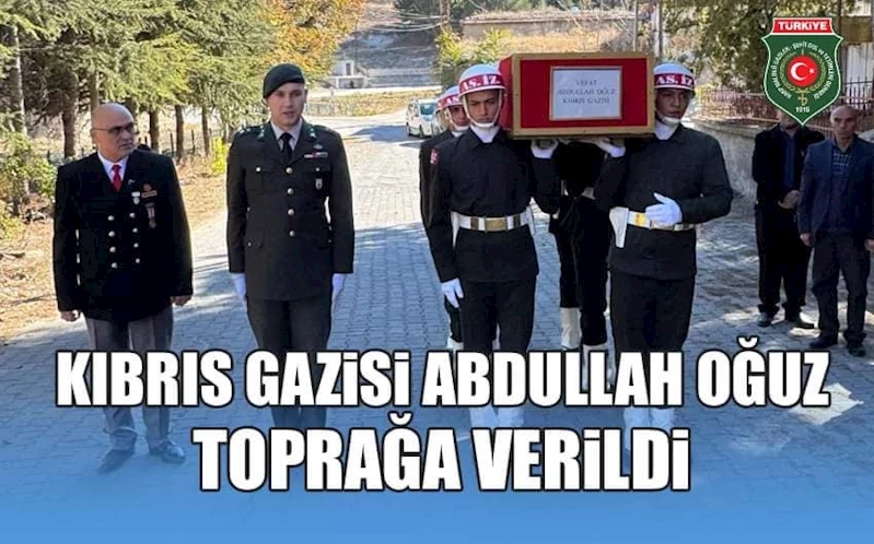 Kıbrıs Gazisi Son Yolculuğuna Uğurlandı