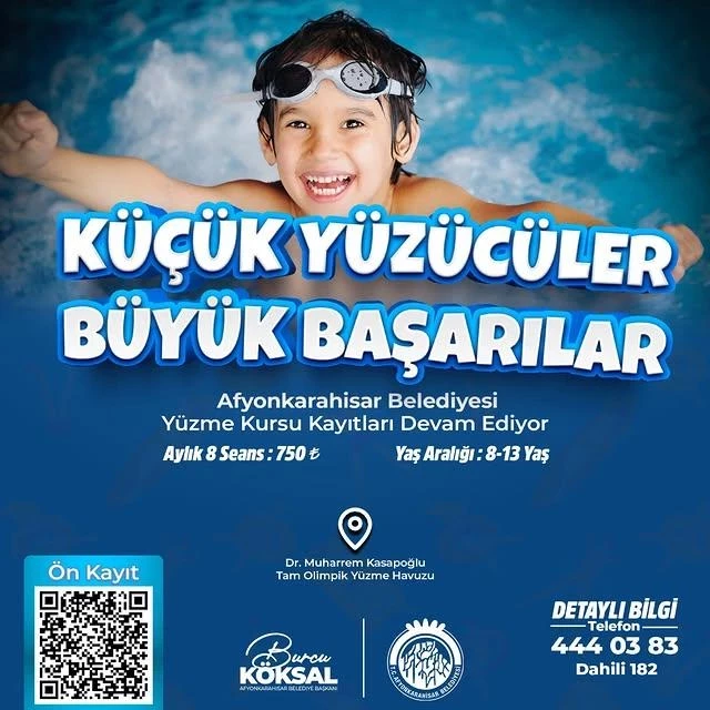 Çocuklara Güvenli Yüzme Eğitimi Fırsatı