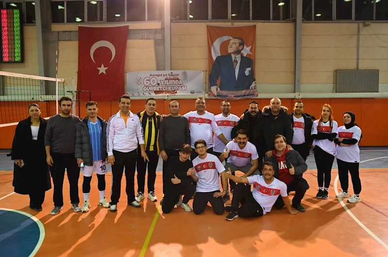 Voleybol Turnuvasında Heyecan Devam Ediyor: Gurbetçi Kupası