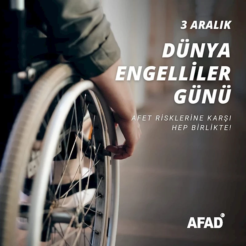 Engelliler İçin Afet Farkındalığı Eğitimi Başladı