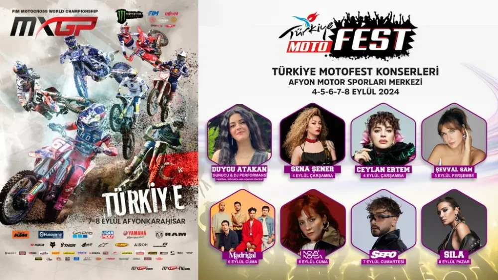 Dünya Motokros Şampiyonası ve Türkiye MOTOFEST Afyonkarahisar