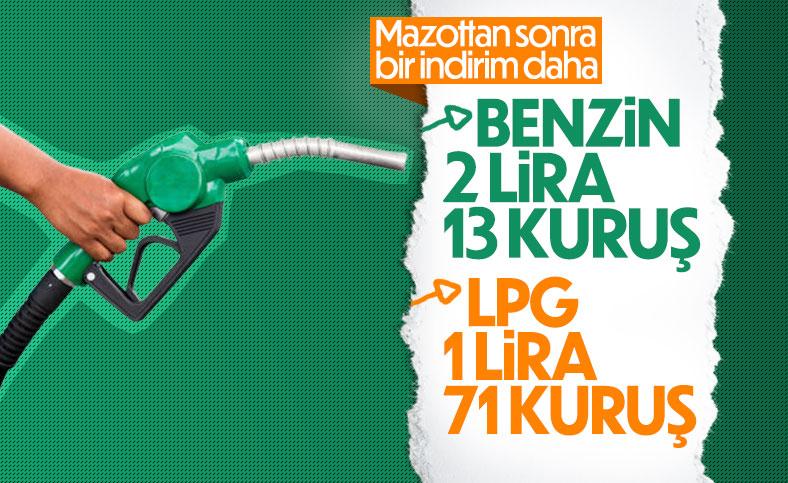 Benzine ve otogaza indirim