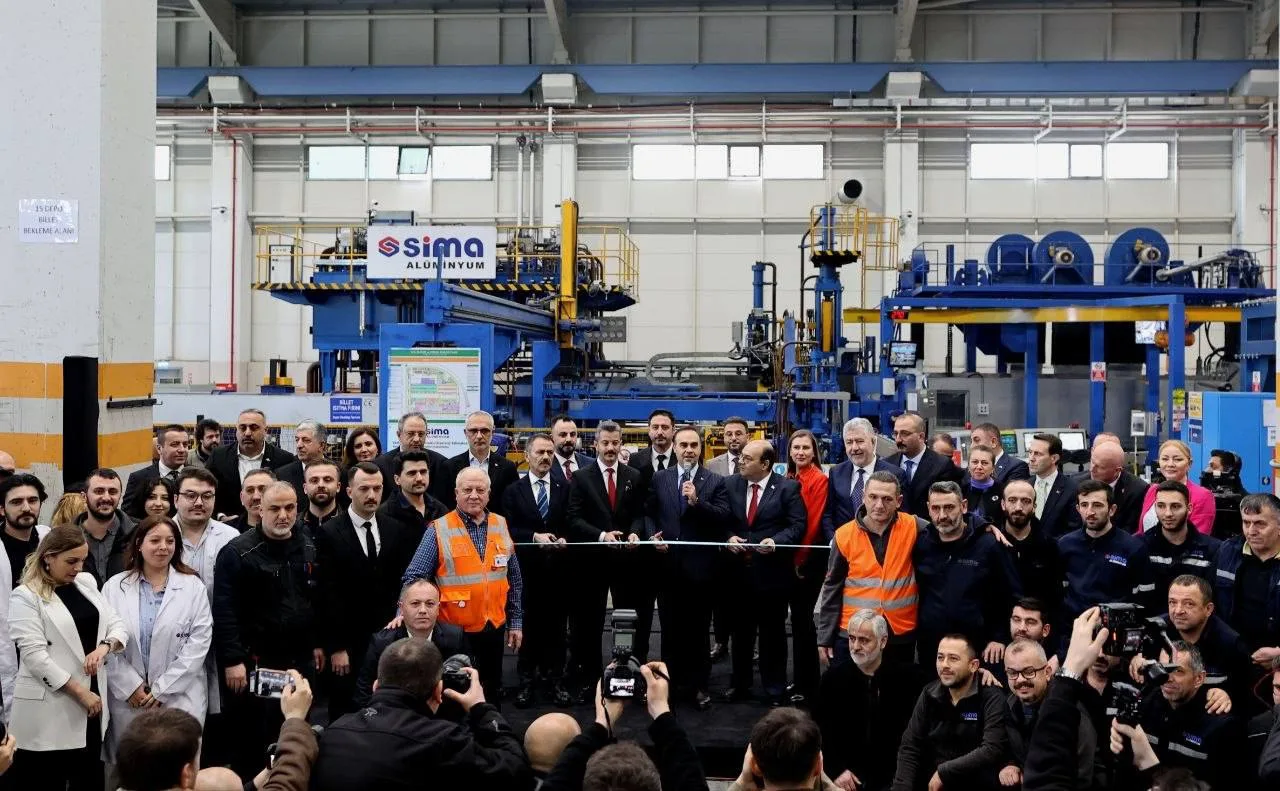 Sima Alüminyum Üretim Hattı Açılışı