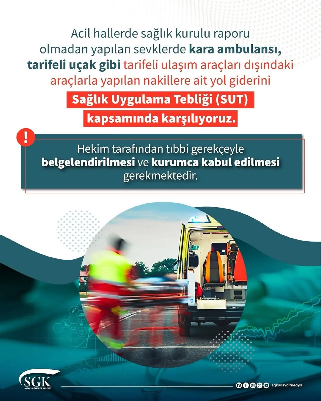 Sağlık Kurulu Raporu Olmadan Yapılan Sevklere Yol Gideri Desteği