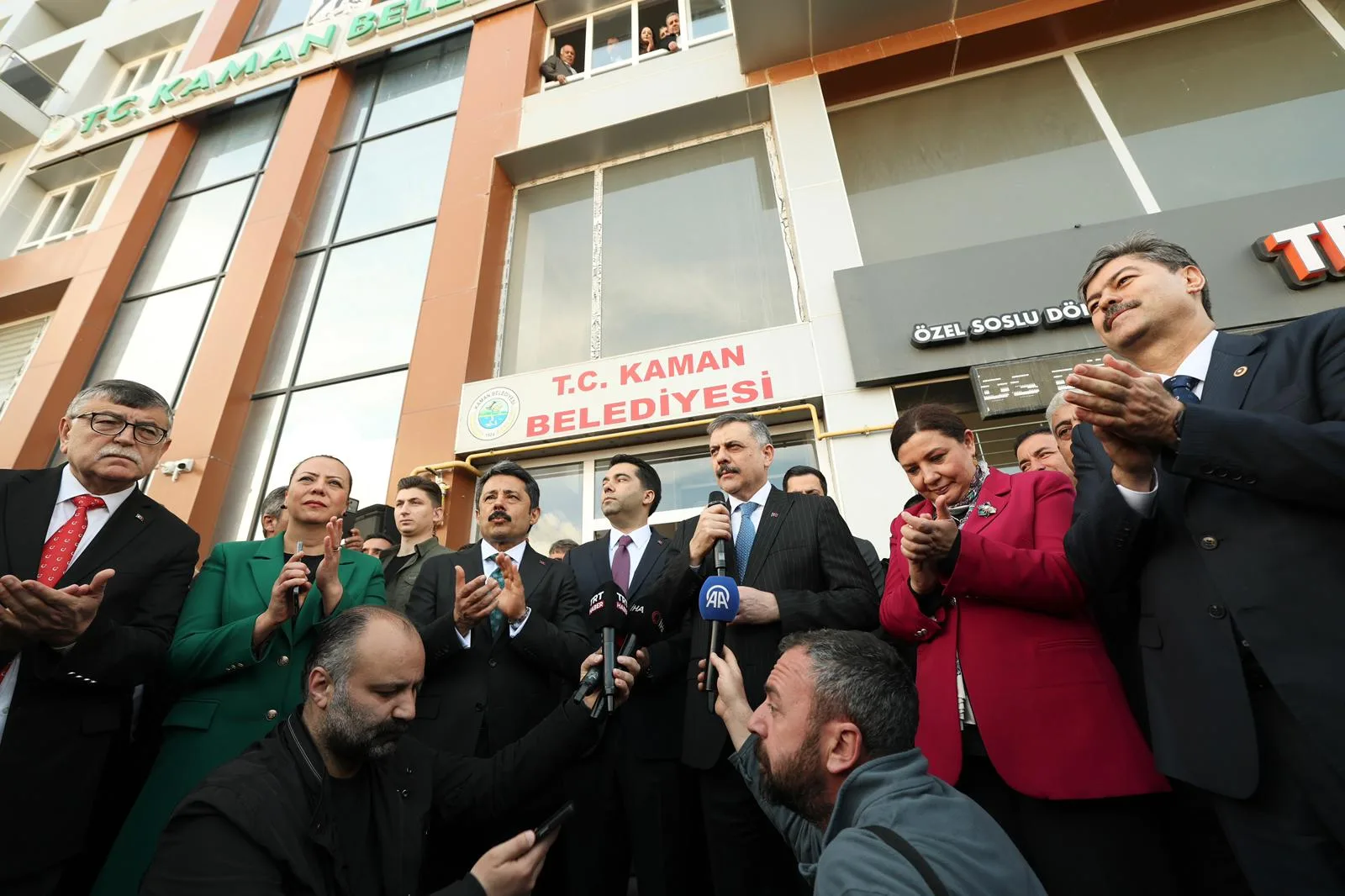 İçişleri Bakanı Kaman'da