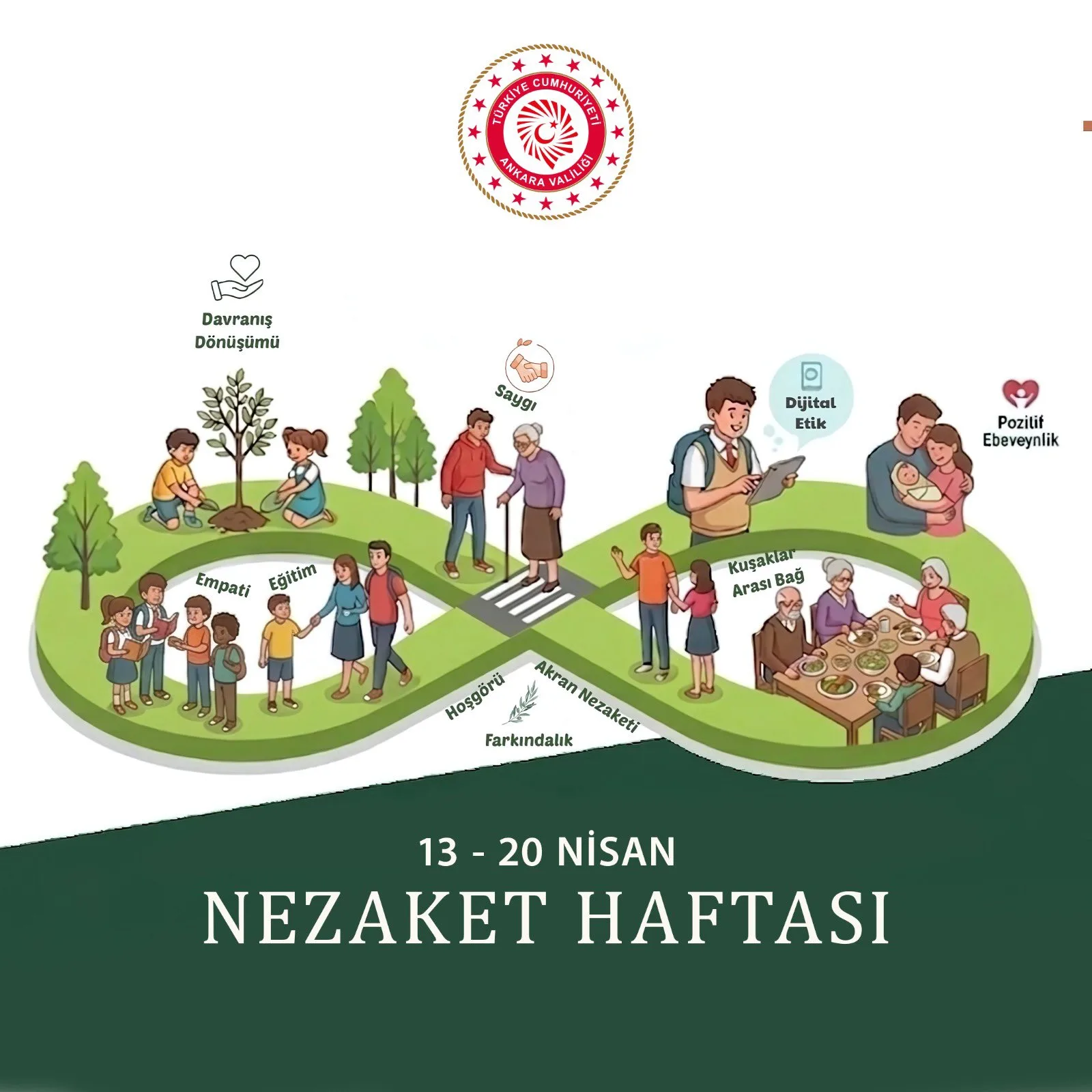 Başkentte nezaket kültürü oluşturma adımları atılıyor