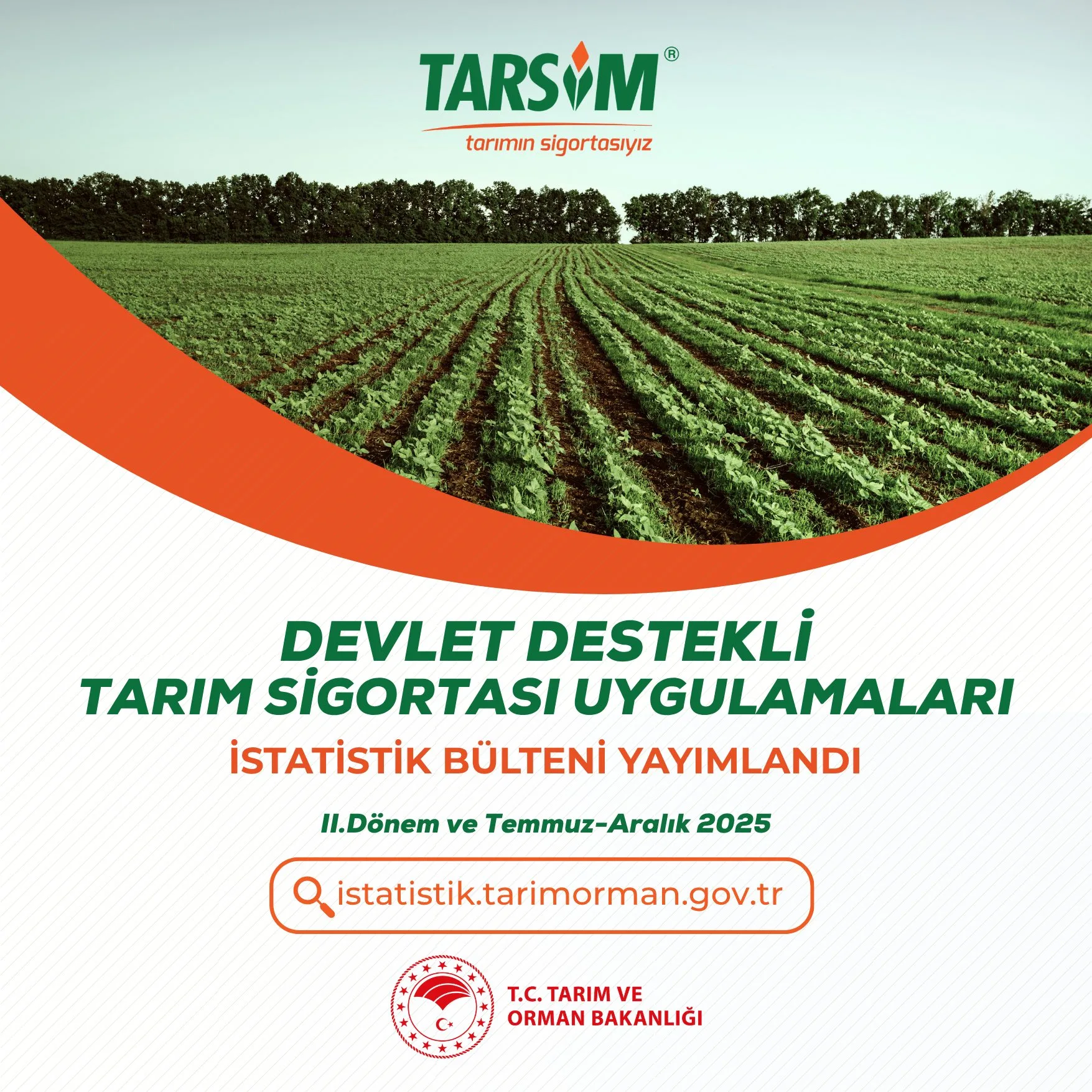 Tarım Sigortası İstatistikleri Yayınlandı