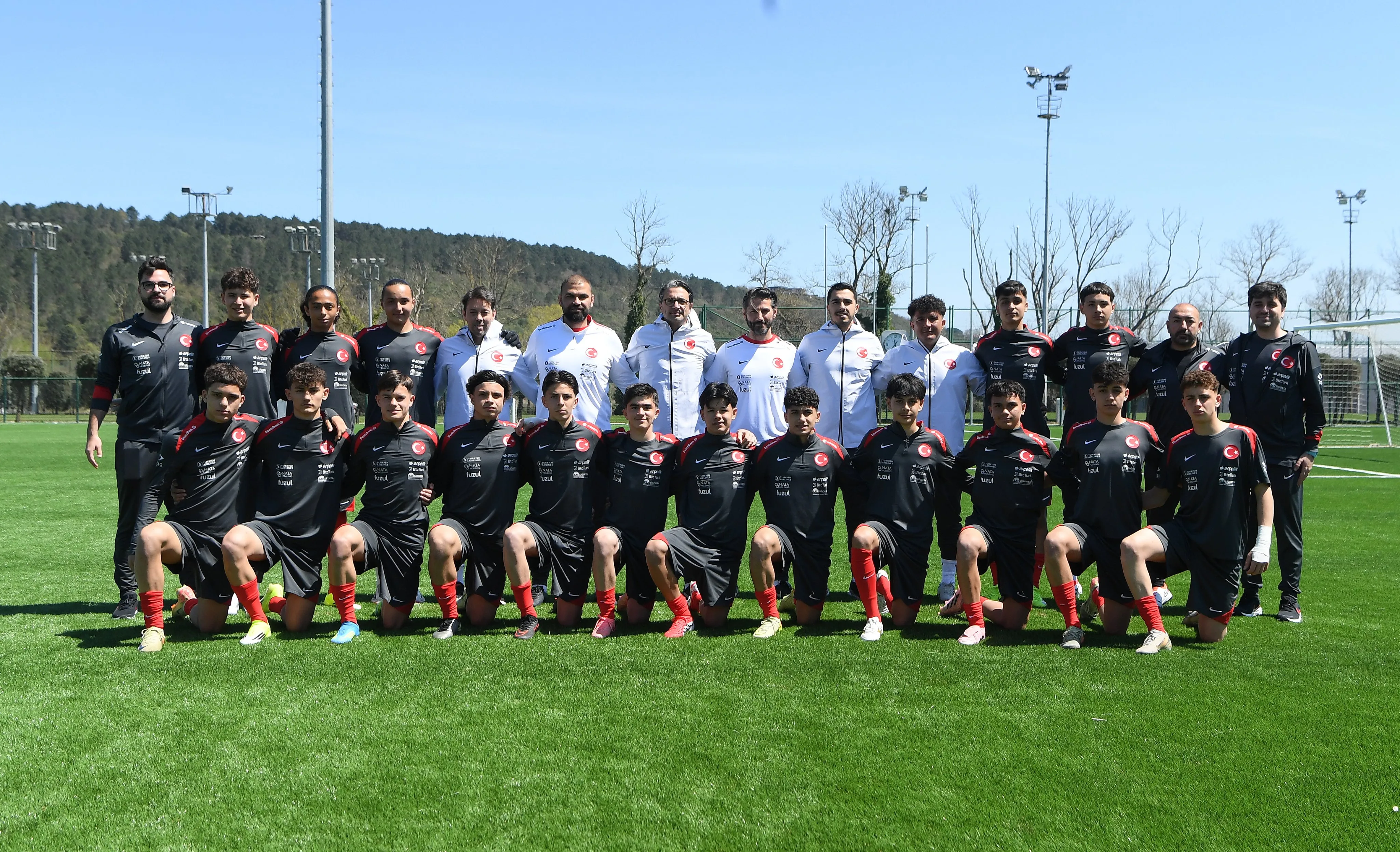 U15 Milli Takım, Ukrayna ile Maçlar için Hazırlanıyor