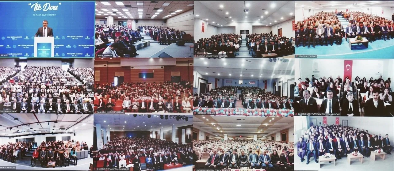 Milli Eğitim Akademisi'nde Öğretmen Adaylarına İlk Ders Verildi