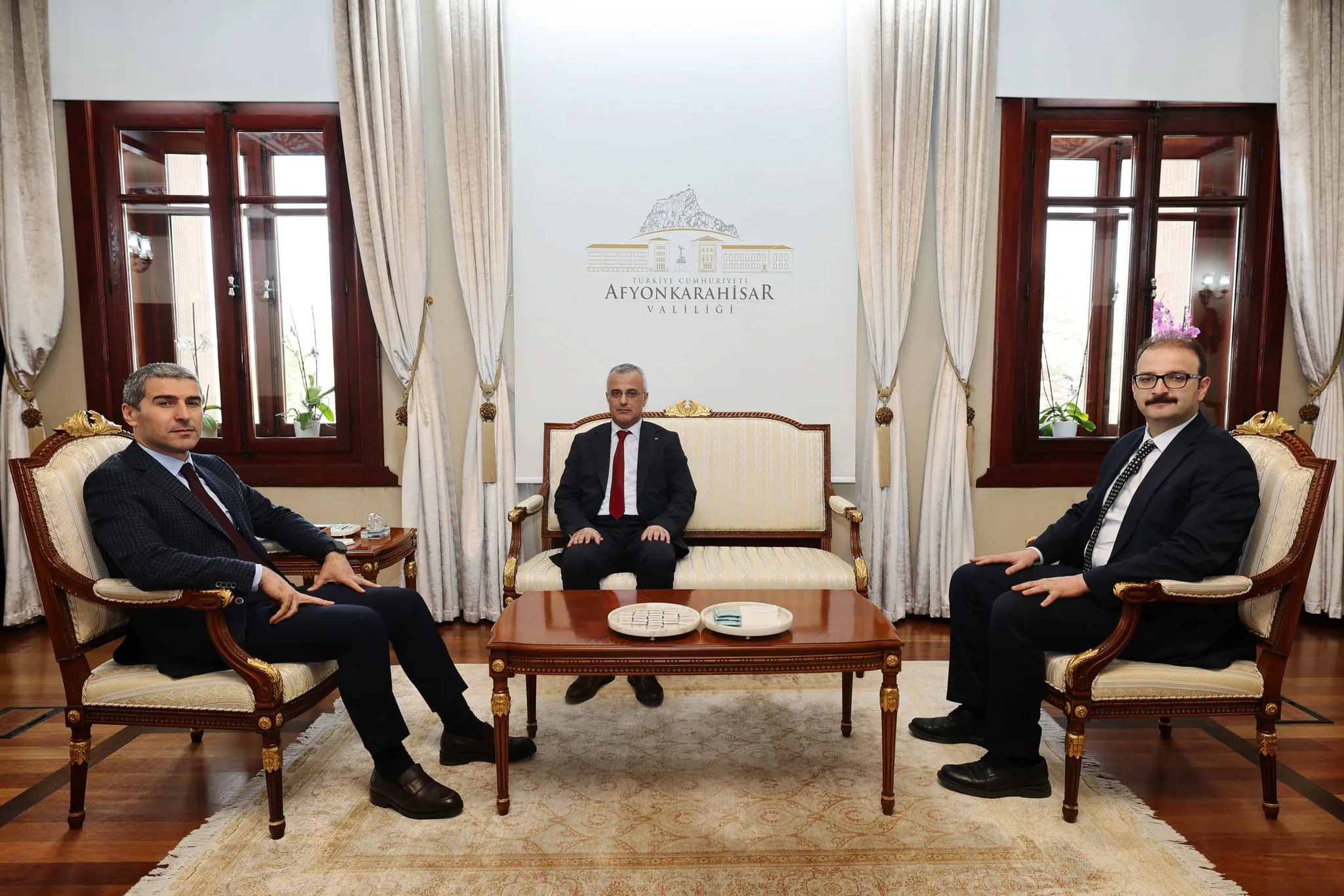 Vali Aktaş, çeşitli görevdeki isimleri kabul etti