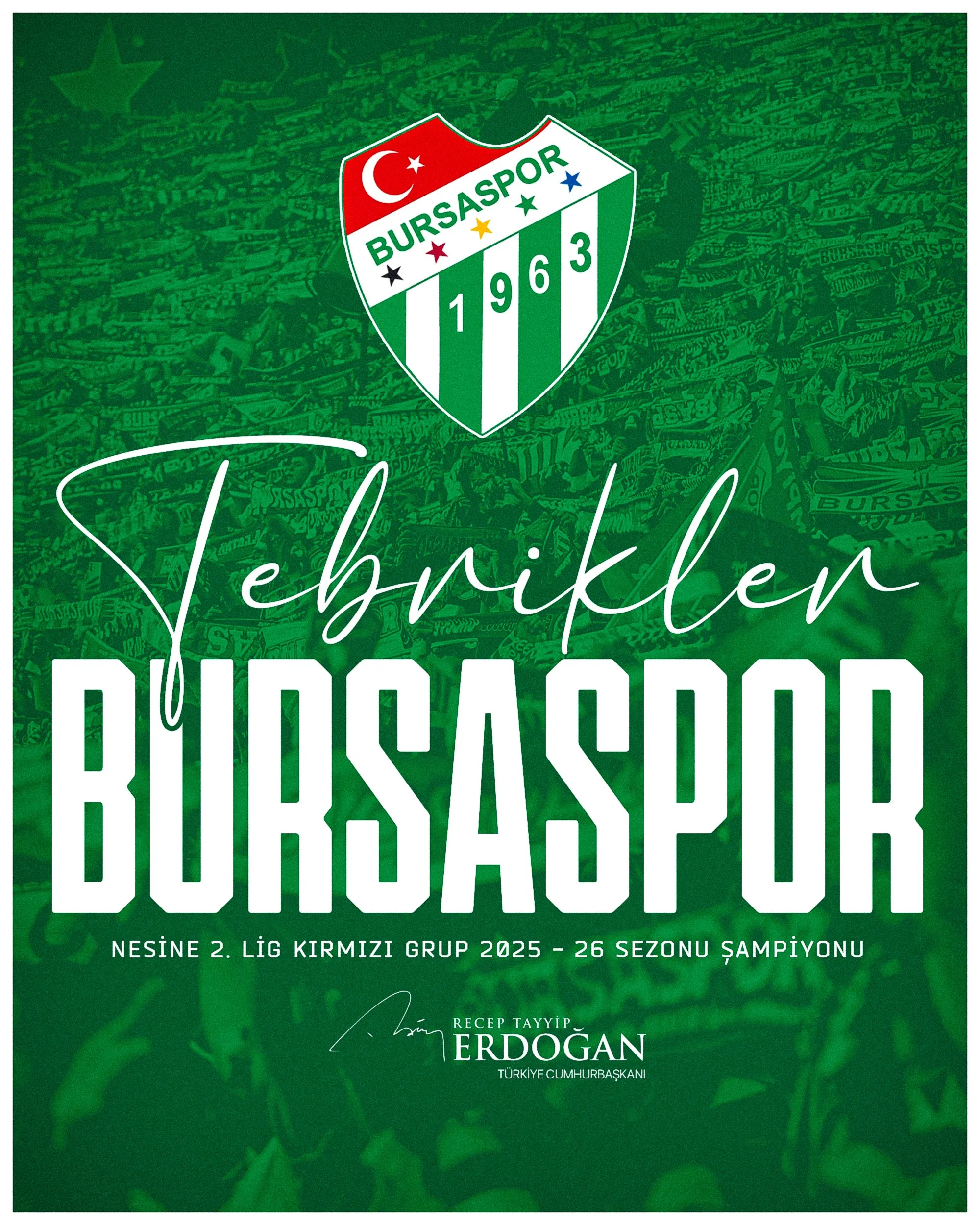 Bursaspor, TFF 1’inci Lig'e yükseldi