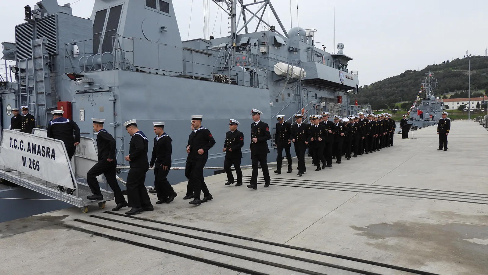 TCG Amasra, NATO Görevine Katıldı