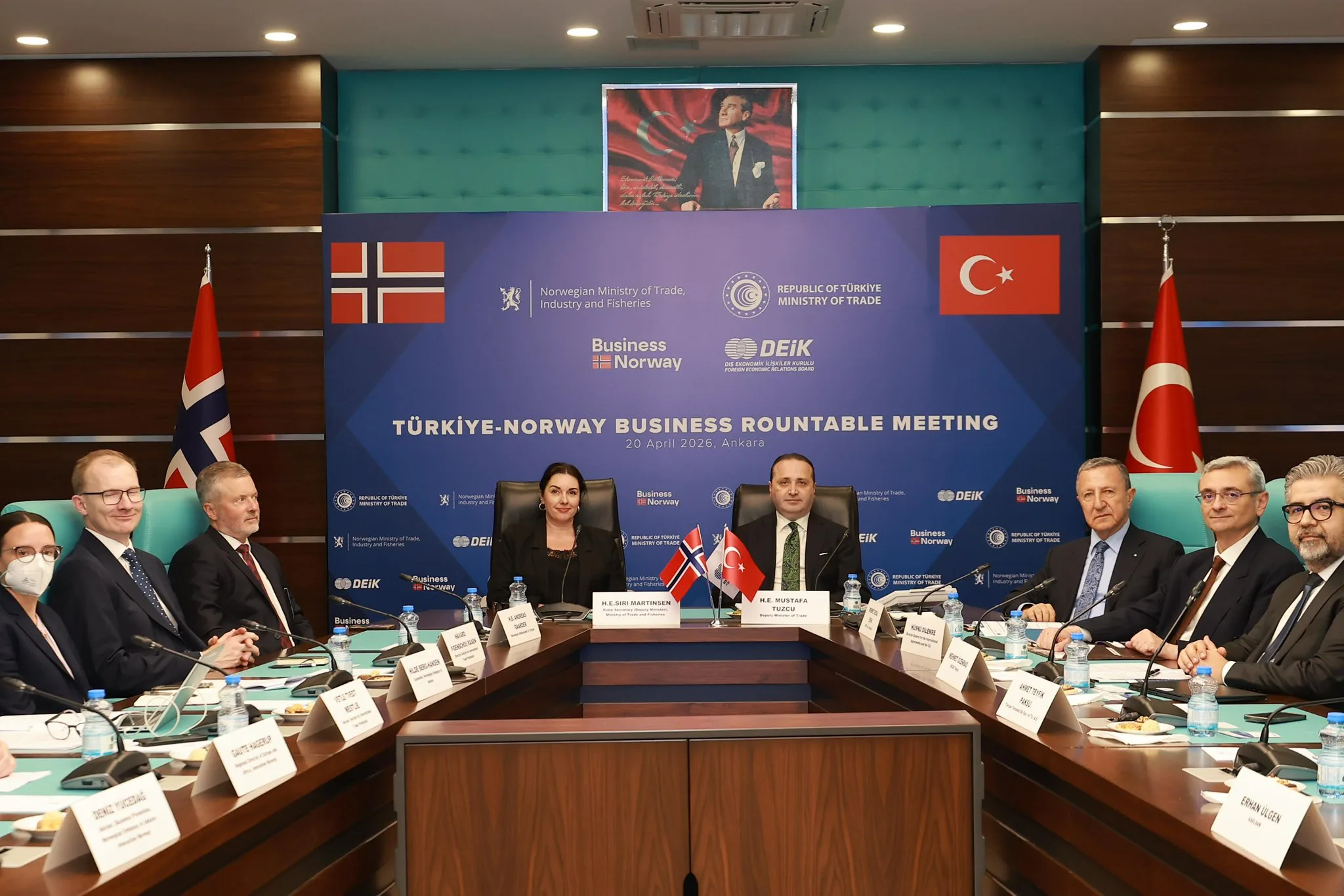 Türkiye ve Norveç İşbirliği İçin Toplantı Gerçekleştirildi