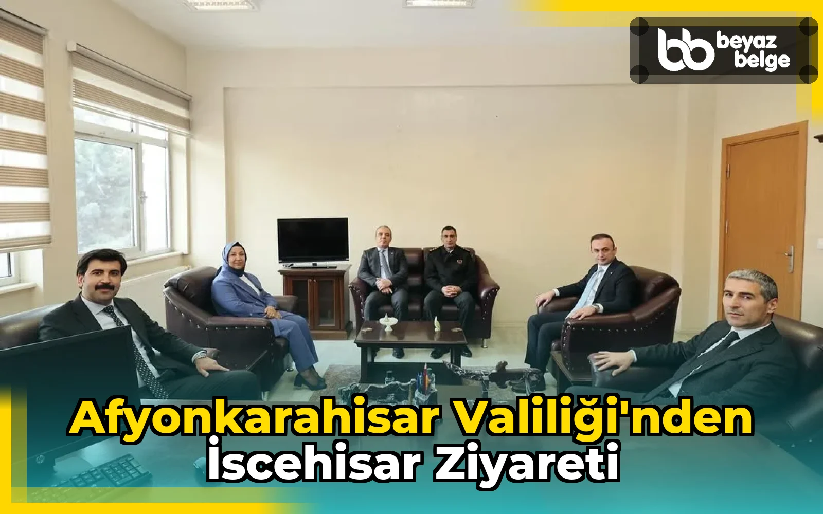 Afyonkarahisar Valiliği'nden İscehisar Ziyareti