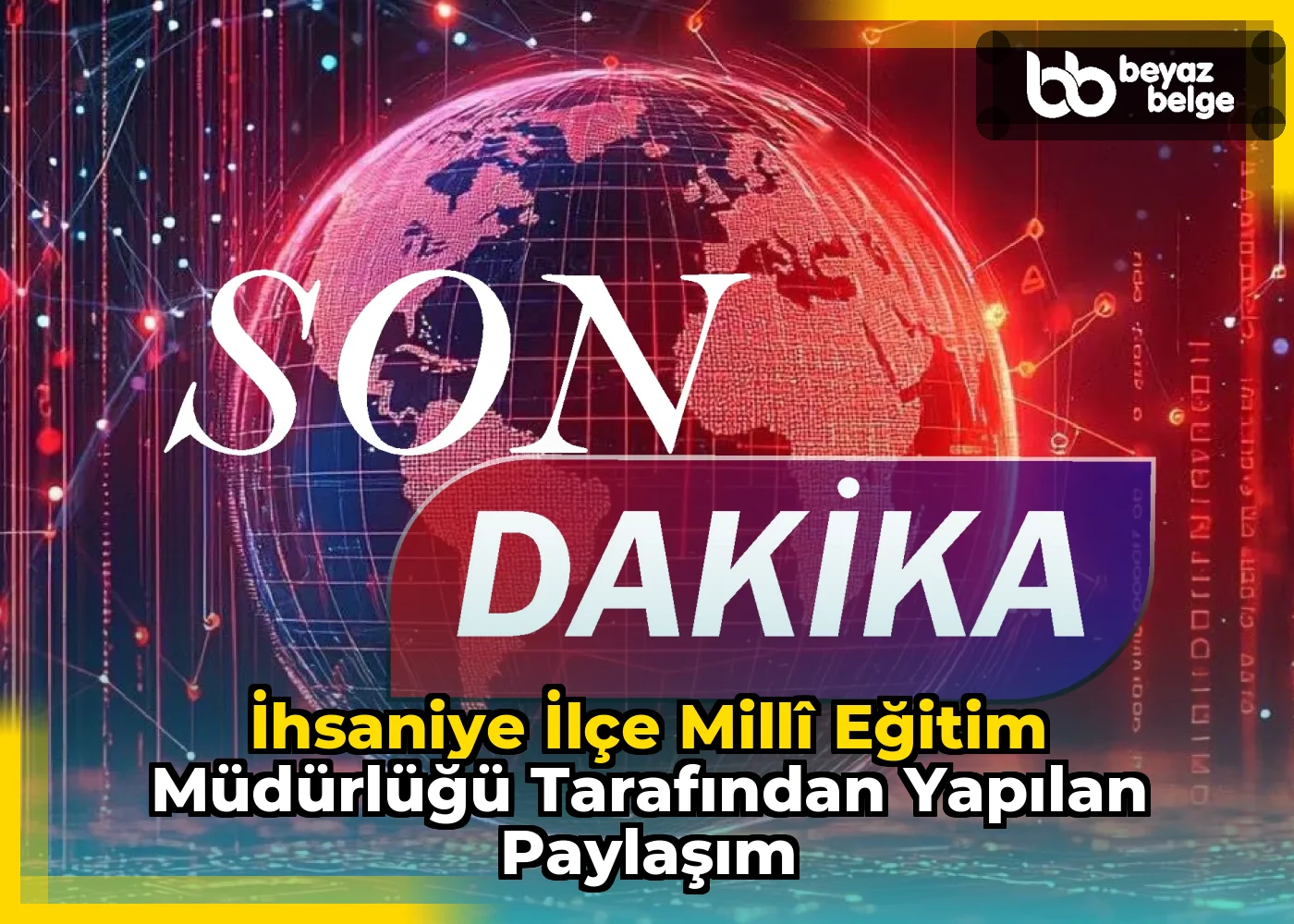 İhsaniye İlçe Millî Eğitim Müdürlüğü Tarafından Yapılan Paylaşım