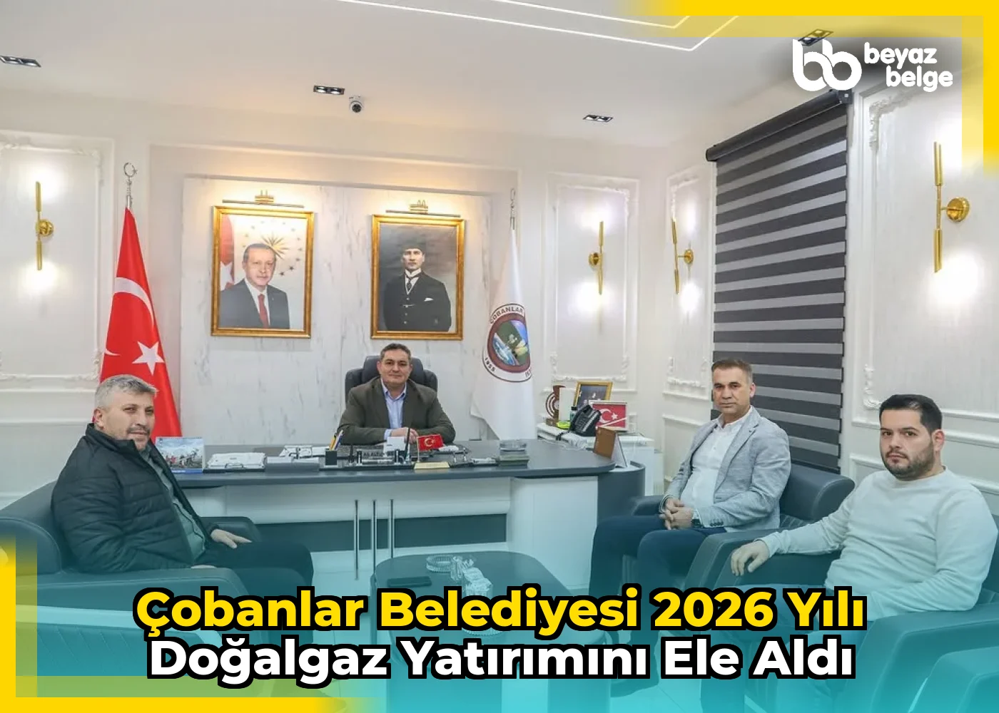 Çobanlar Belediyesi 2026 Yılı Doğalgaz Yatırımını Ele Aldı