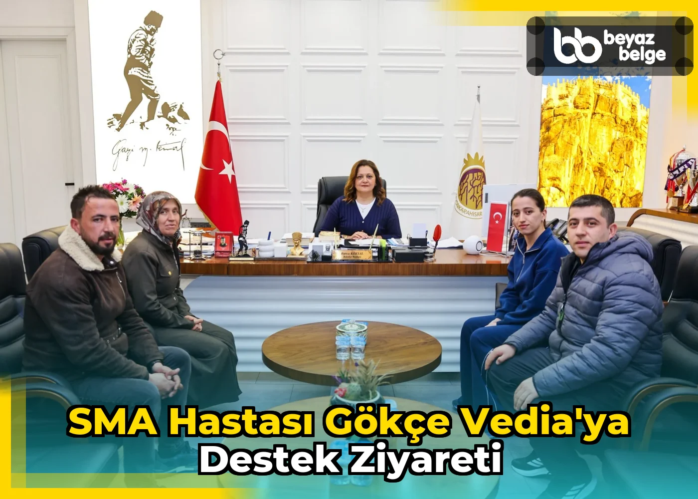 SMA Hastası Gökçe Vedia'ya Destek Ziyareti