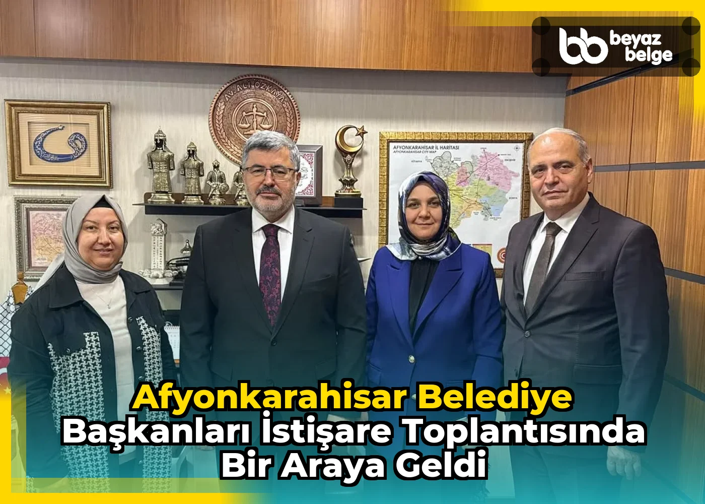 Afyonkarahisar Belediye Başkanları İstişare Toplantısında Bir Araya Geldi
