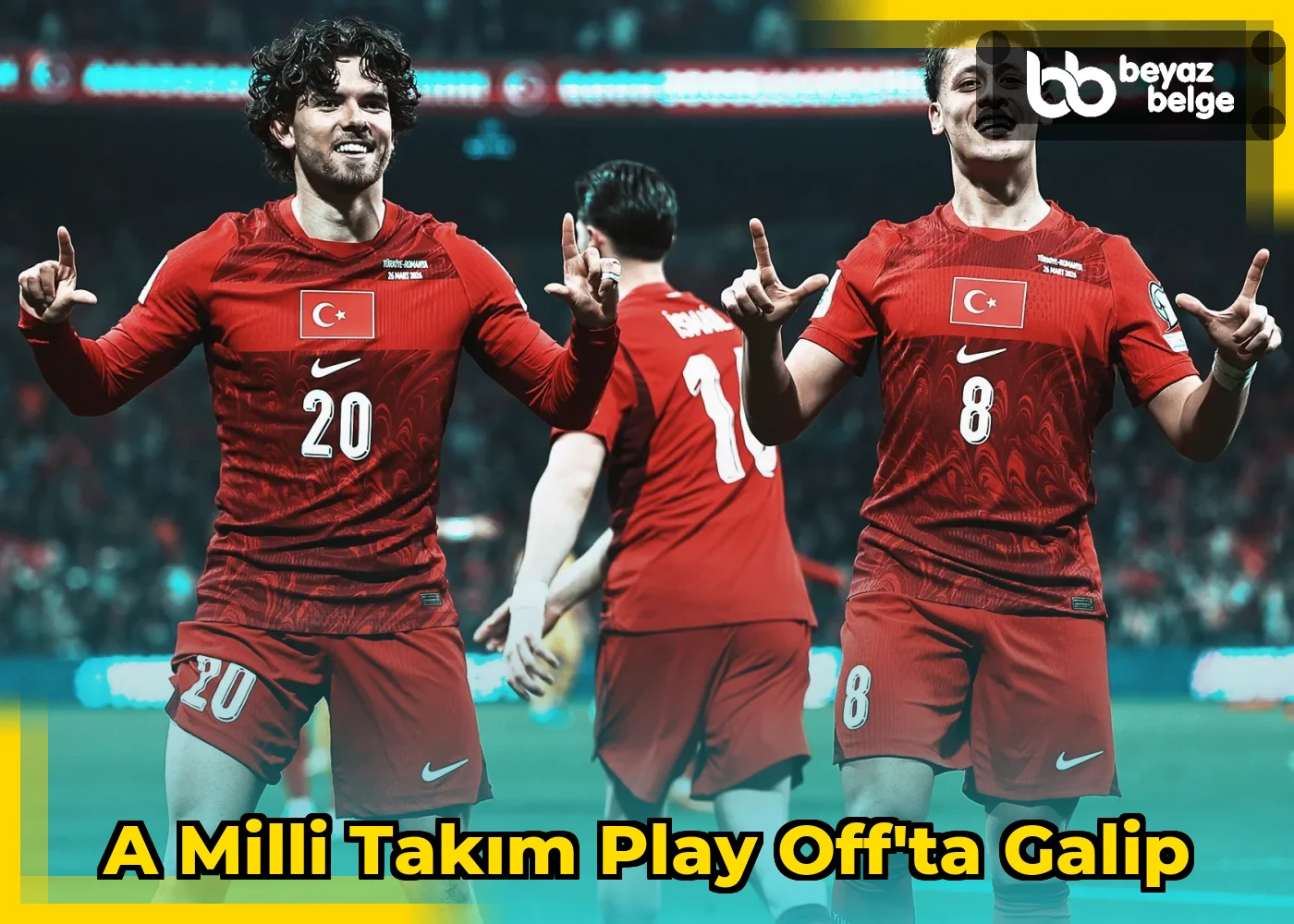 A Milli Takım Play Off'ta Galip