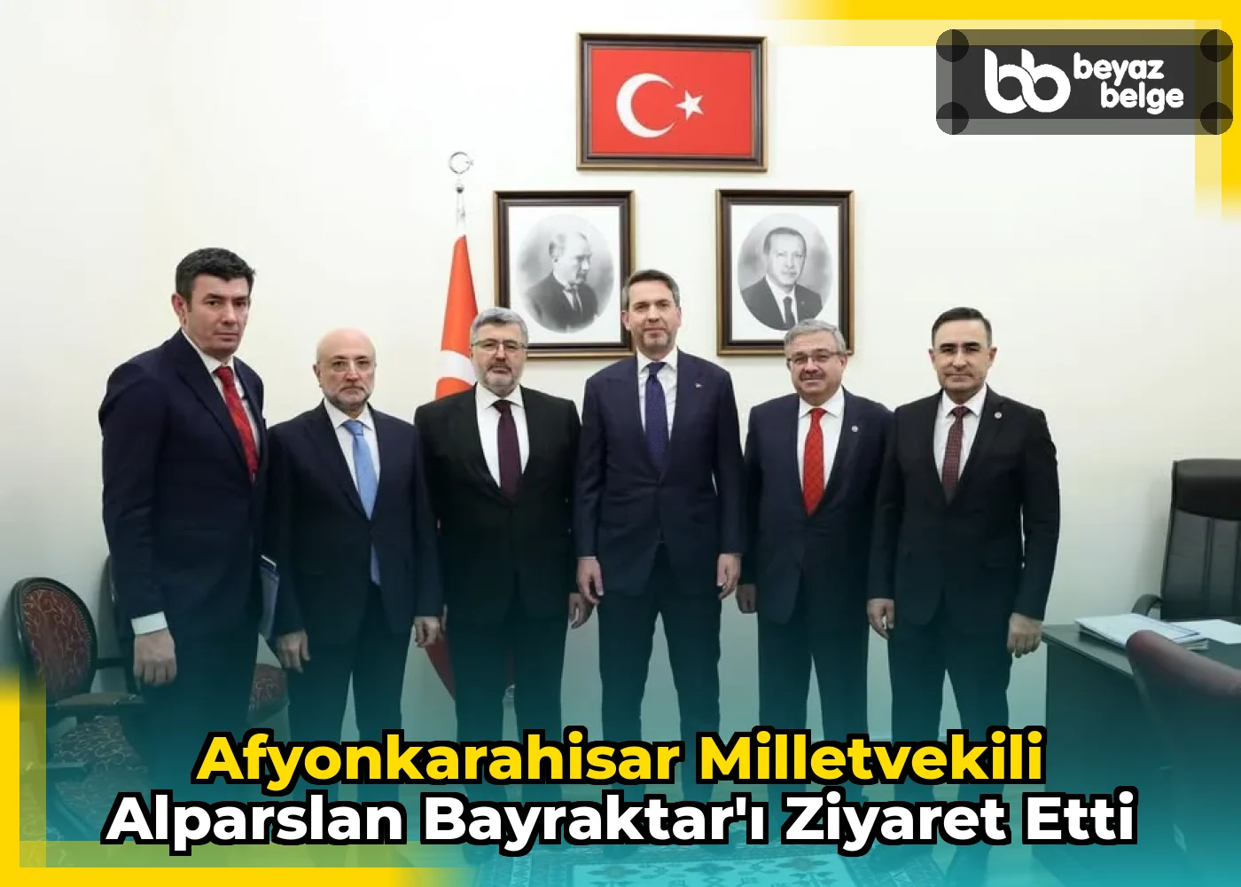 Afyonkarahisar Milletvekili Alparslan Bayraktar'ı Ziyaret Etti