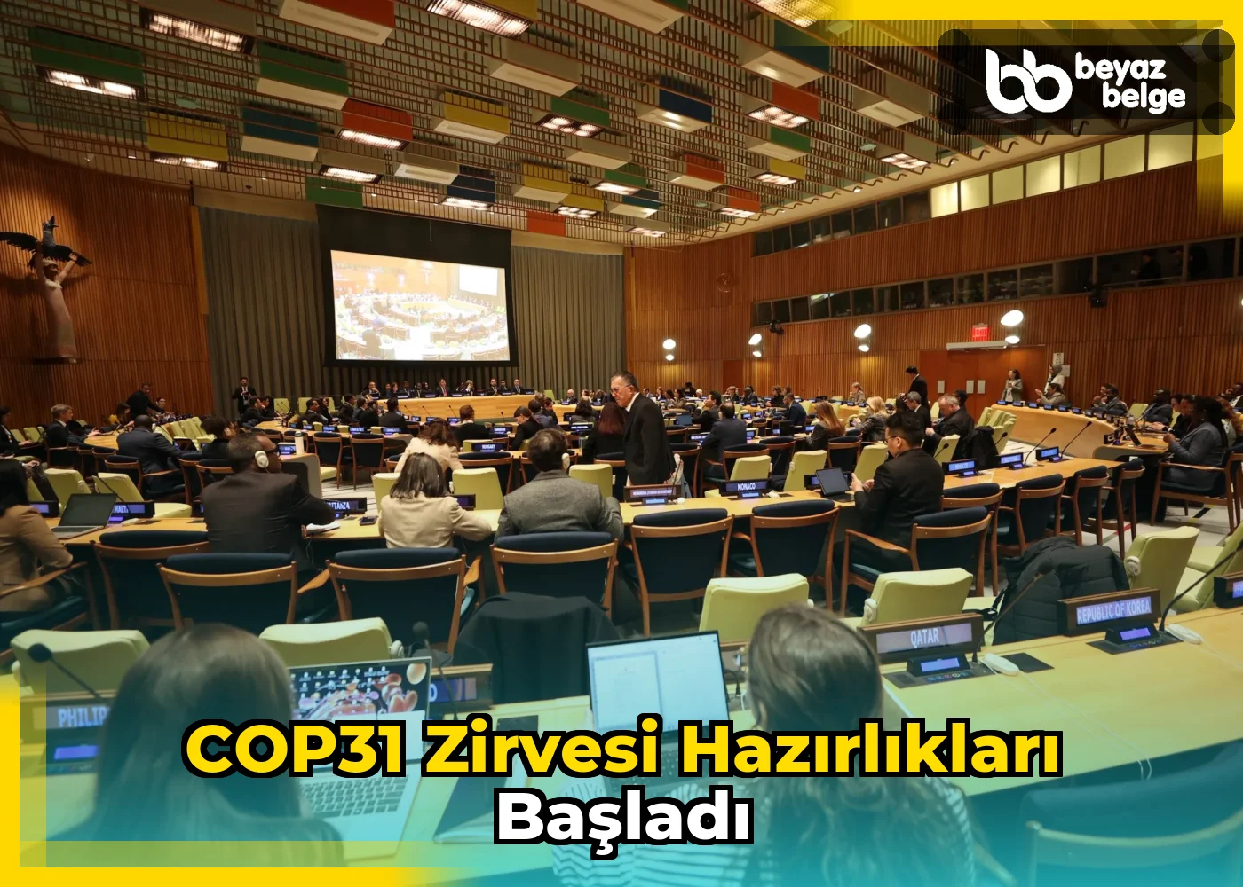 COP31 Zirvesi Hazırlıkları Başladı