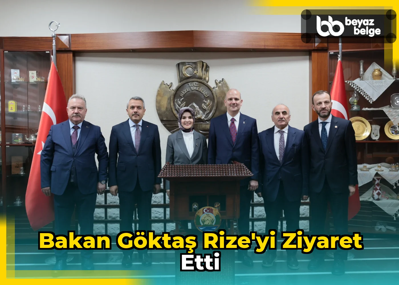 Bakan Göktaş Rize'yi Ziyaret Etti