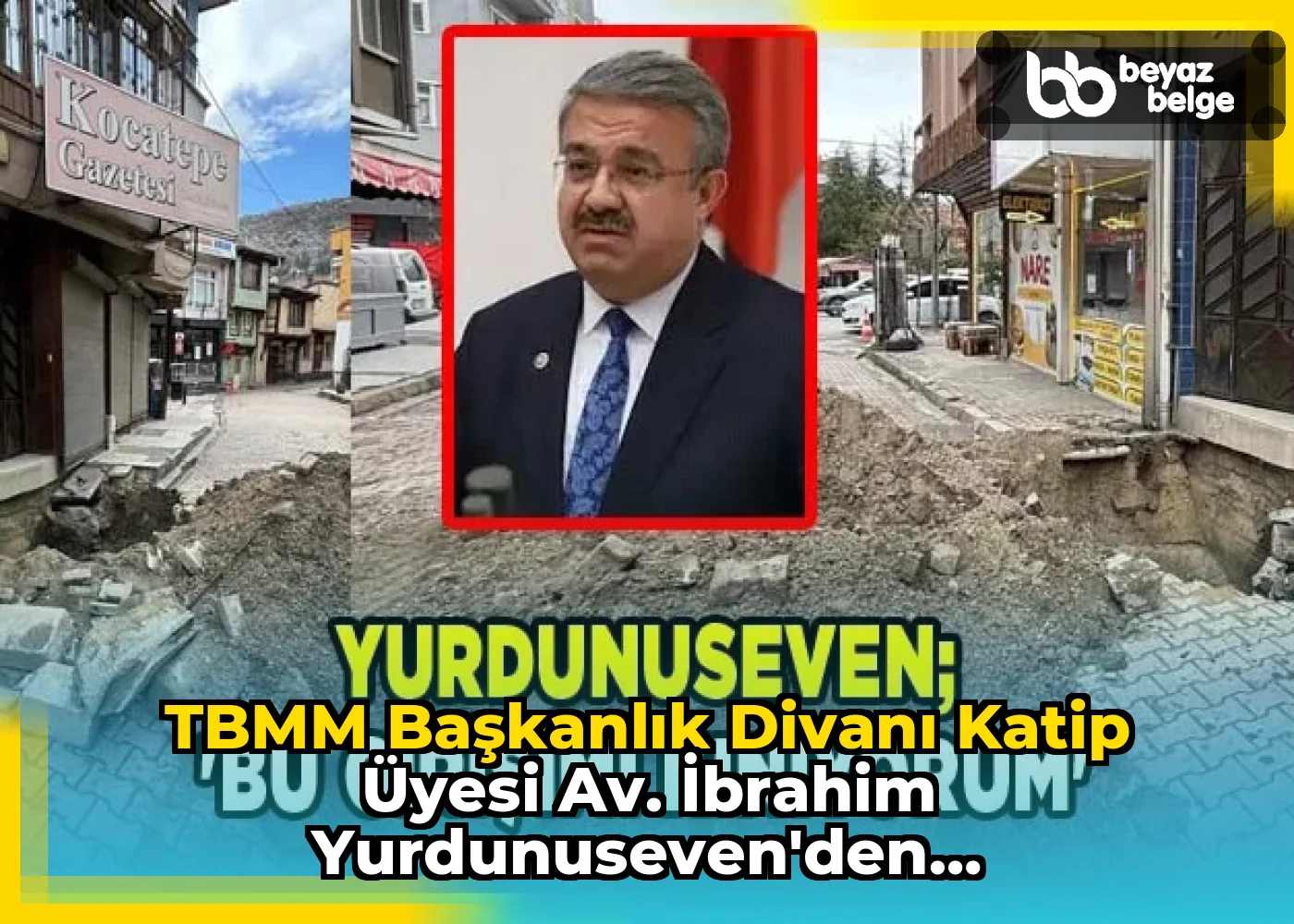 TBMM Başkanlık Divanı Katip Üyesi Av. İbrahim Yurdunuseven'den Afyonkarahisar Belediyesi'ne Tepki