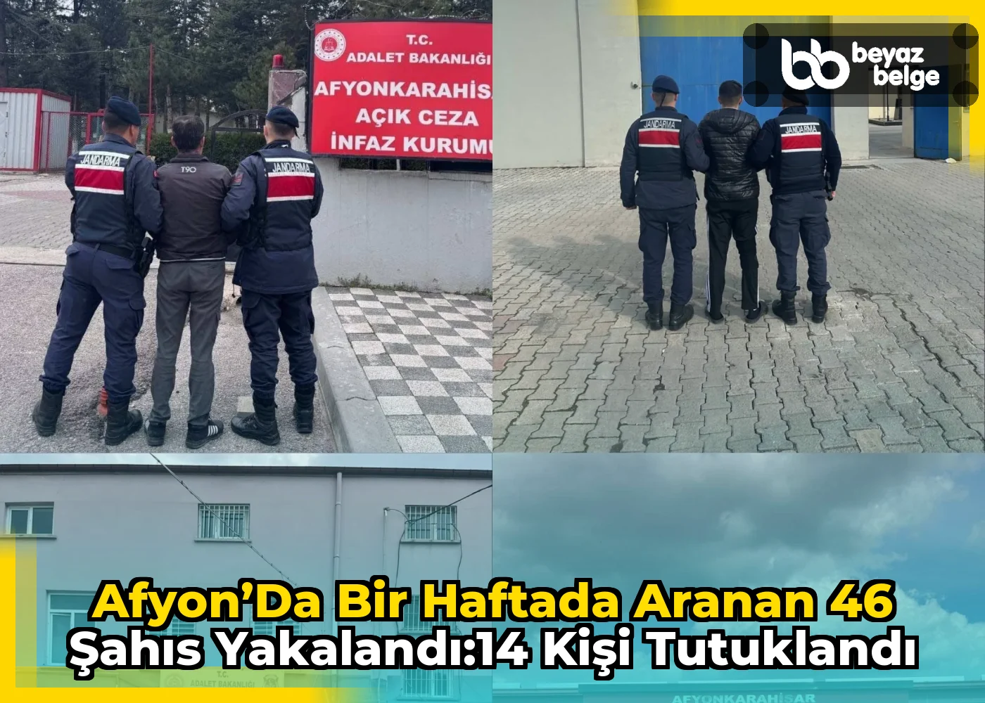 Afyon’da Bir Haftada Aranan 46 Şahıs Yakalandı:14 Kişi Tutuklandı