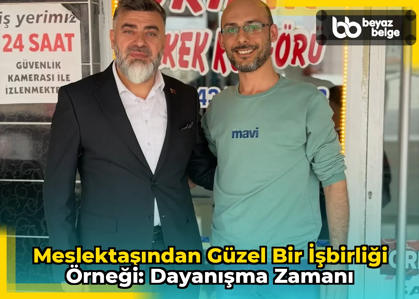 Meslektaşından Güzel Bir İşbirliği Örneği: Dayanışma Zamanı