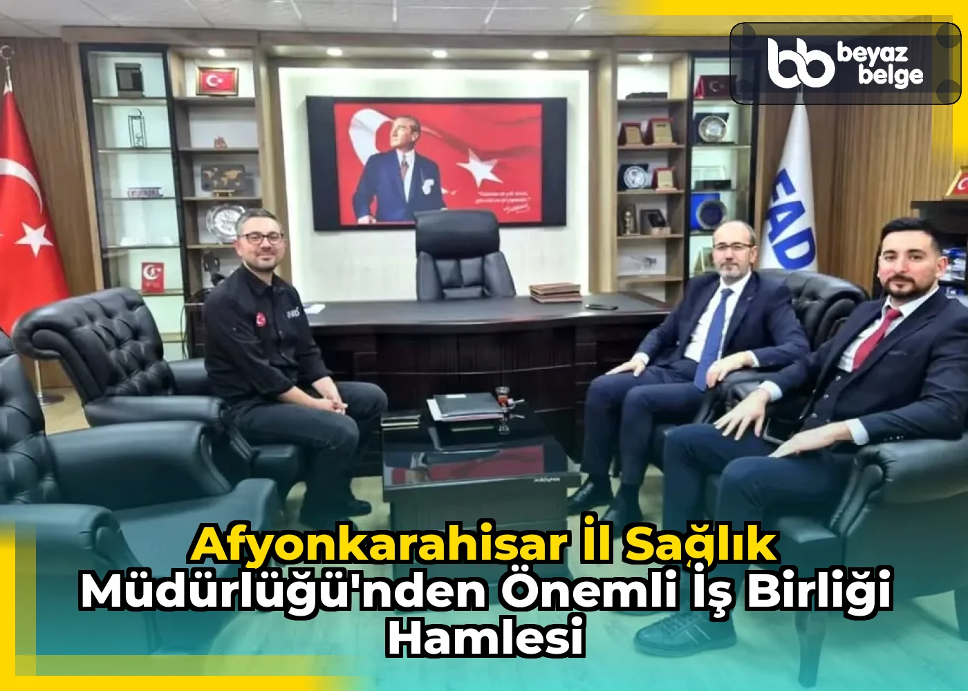 Afyonkarahisar İl Sağlık Müdürlüğü'nden Önemli İş Birliği Hamlesi