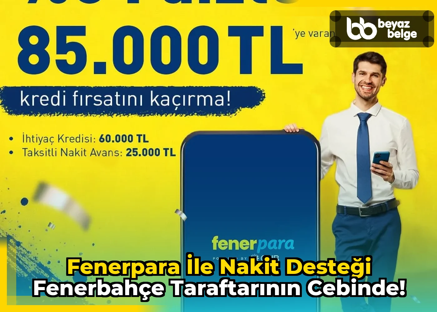 Fenerpara ile Nakit Desteği Fenerbahçe Taraftarının Cebinde!