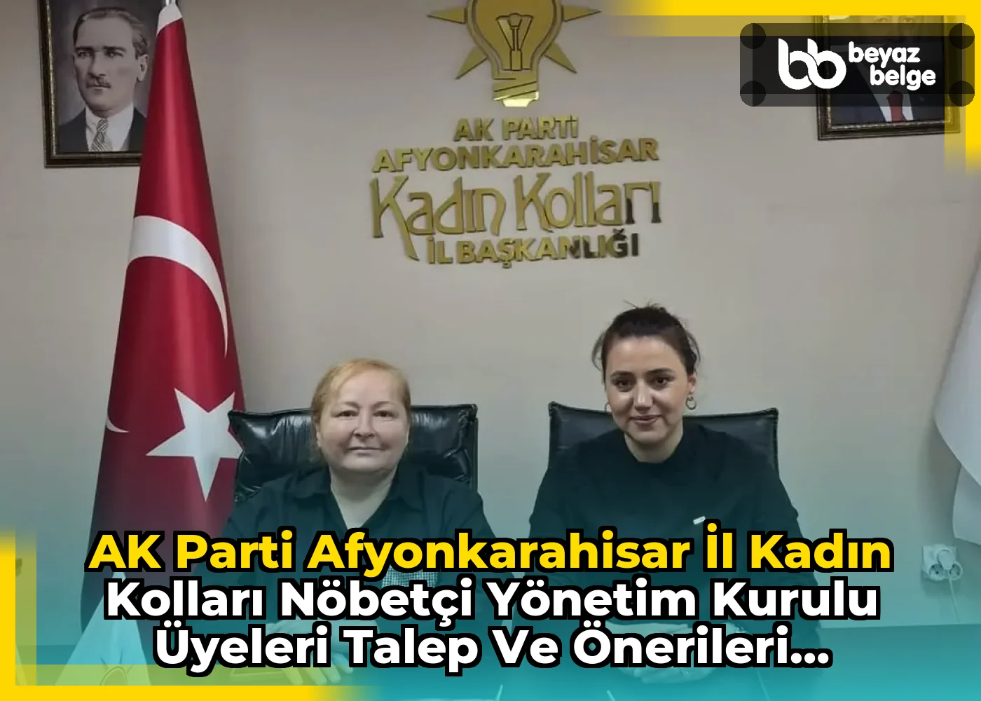 AK Parti Afyonkarahisar İl Kadın Kolları Nöbetçi Yönetim Kurulu Üyeleri Talep ve Önerileri Dinlemek Üzere Parti Binasında