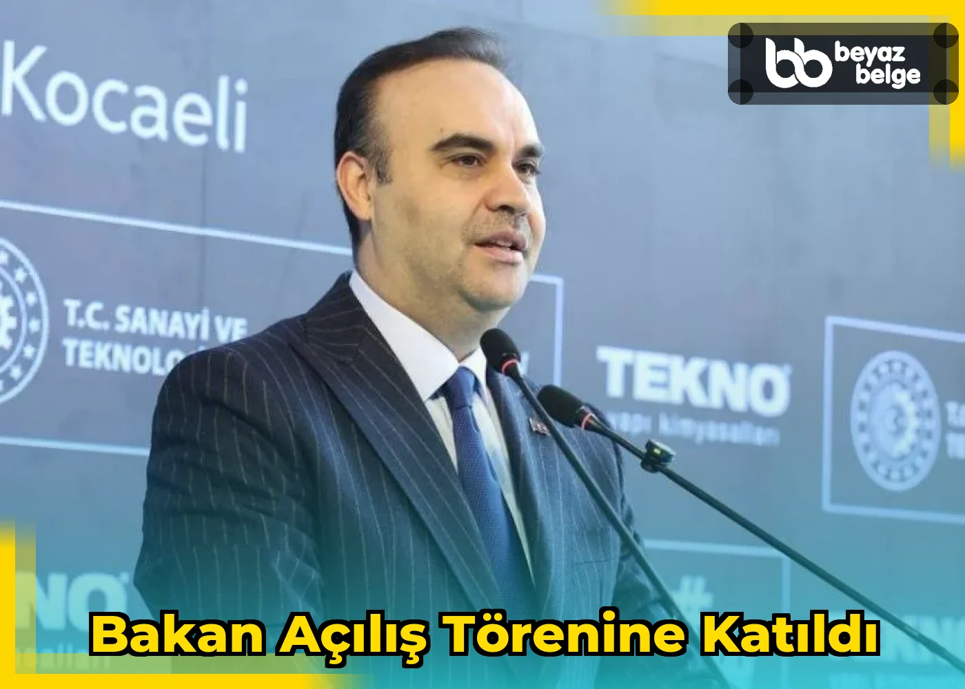 Bakan Açılış Törenine Katıldı