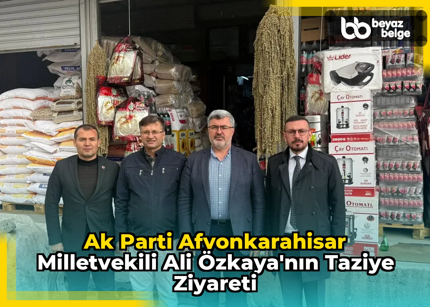 Ak Parti Afyonkarahisar Milletvekili Ali Özkaya'nın Taziye Ziyareti