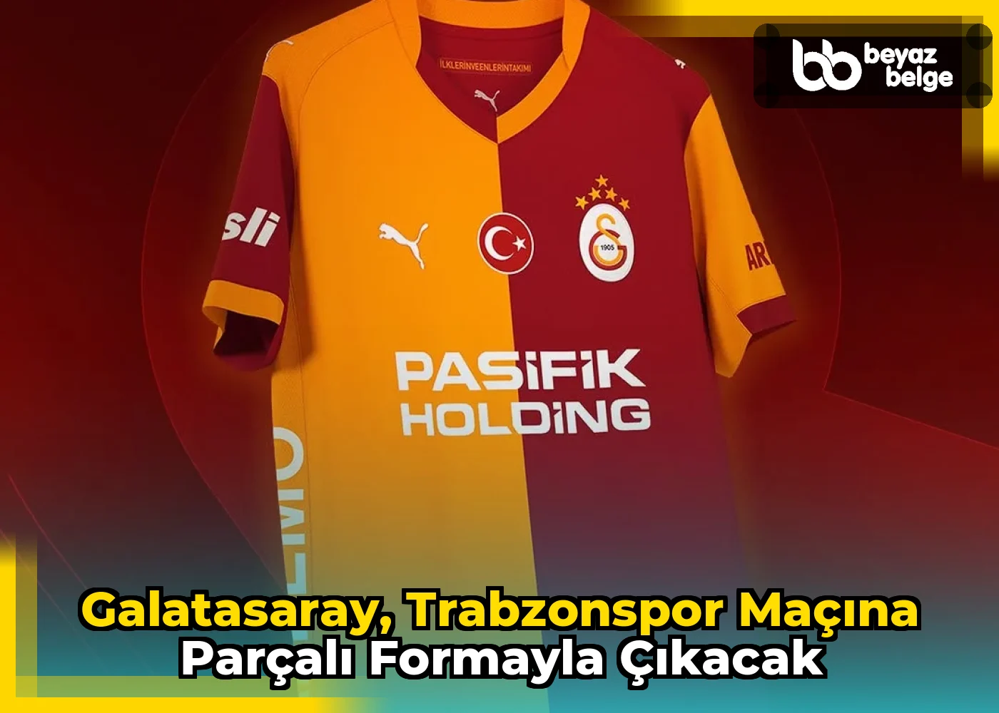 Galatasaray, Trabzonspor Maçına Parçalı Formayla Çıkacak