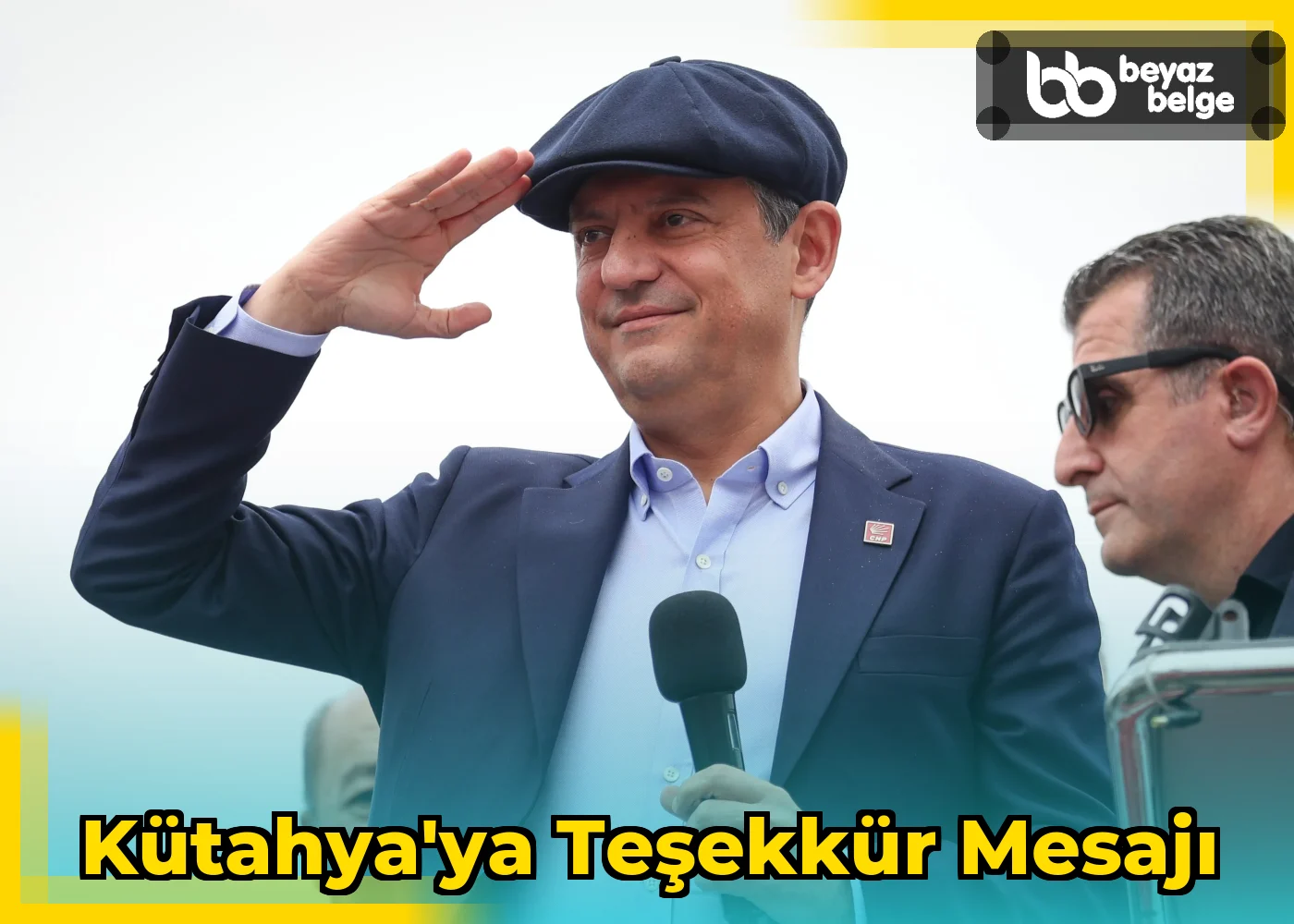 Kütahya'ya Teşekkür Mesajı
