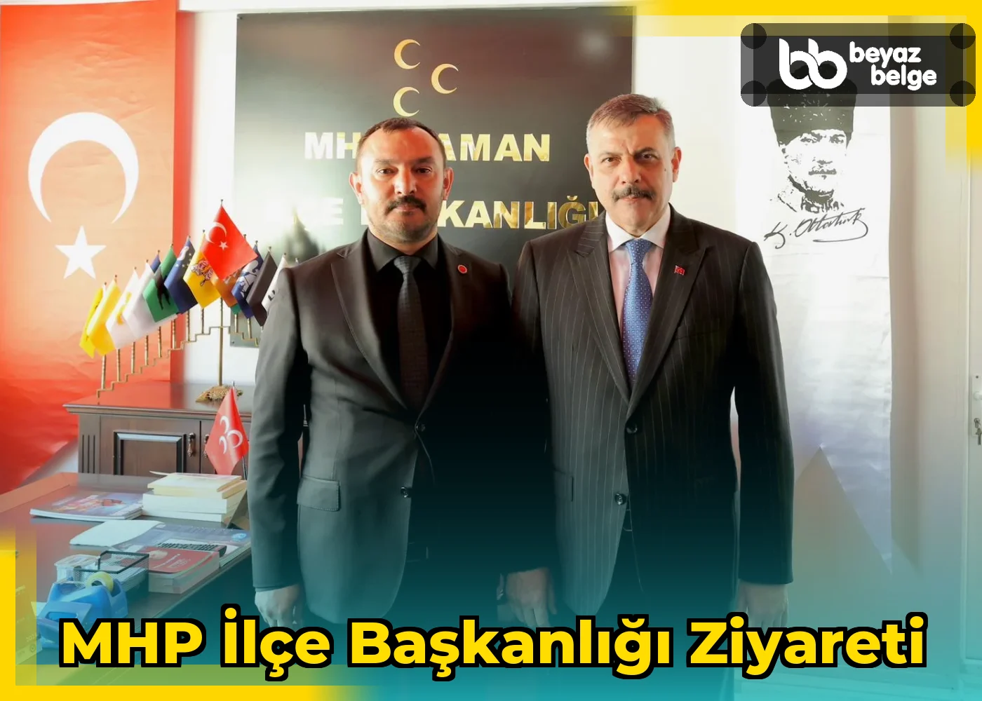 MHP İlçe Başkanlığı Ziyareti