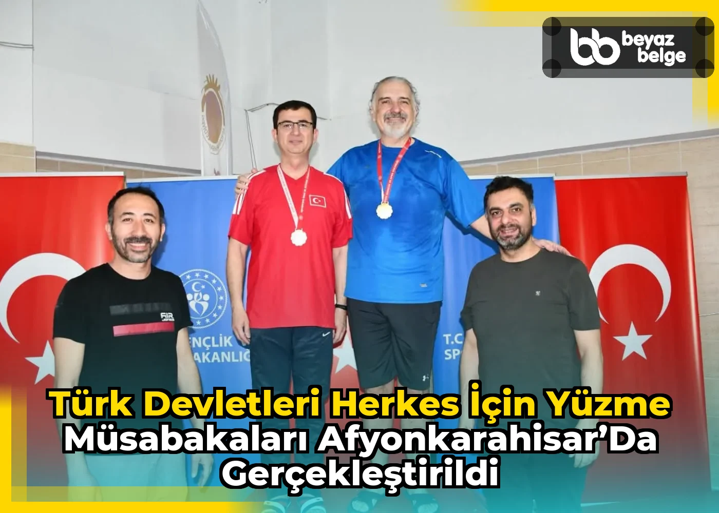 Türk Devletleri Herkes İçin Yüzme Müsabakaları Afyonkarahisar’da Gerçekleştirildi