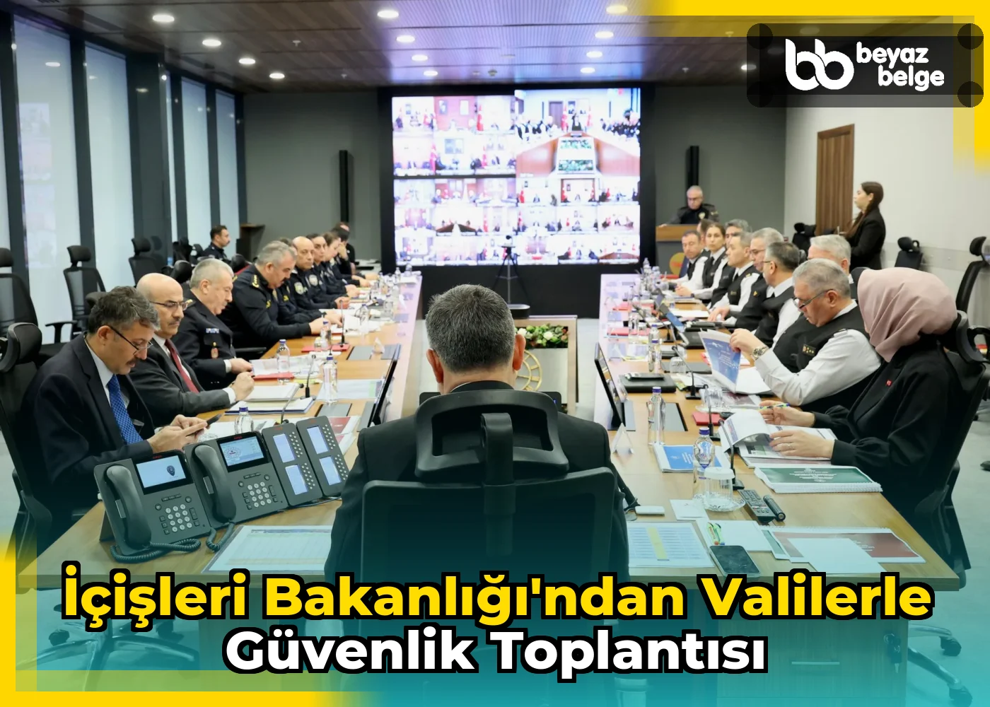 İçişleri Bakanlığı'ndan Valilerle Güvenlik Toplantısı
