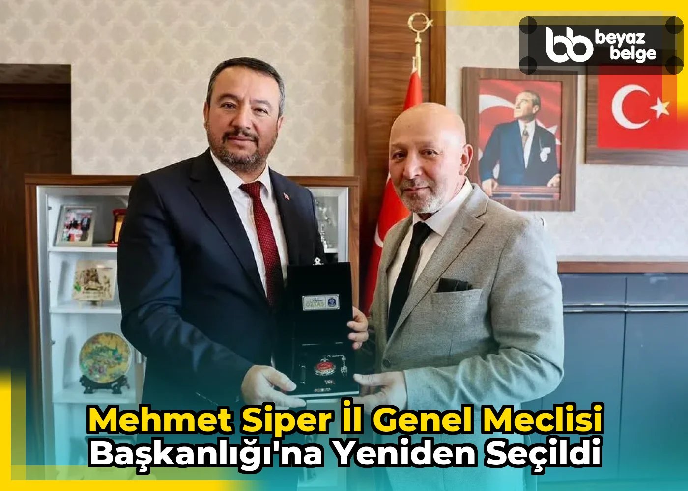 Mehmet Siper İl Genel Meclisi Başkanlığı'na Yeniden Seçildi
